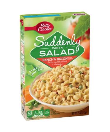 Betty Crocker Suddenly Salad Pasta Kit Ranch & Bacon (Pack of 12)