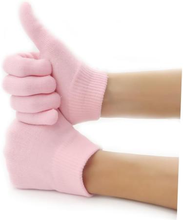Healeved 3 Pairs Moisturizing Gloves Cracked Gloves Cuticles Gloves Grooming Gloves Mittens Cracked Hands Gloves Whiten Gloves Spa Gloves Hand Care Gloves Gel Pink Essential Oil - Buy Online on GoSupps.com