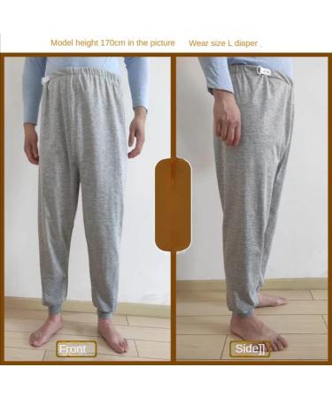 Buy Waterproof XL Diaper Pants for Elderly | Washable Cotton Urine Inlays for Men & Women | Ideal for Paralyzed & Bedridden - Buy Online on GoSupps.com