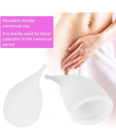Reusable Silicone Menstruation Cup - Safe Soft & Hygienic Female Period Solution - Buy Online on GoSupps.com