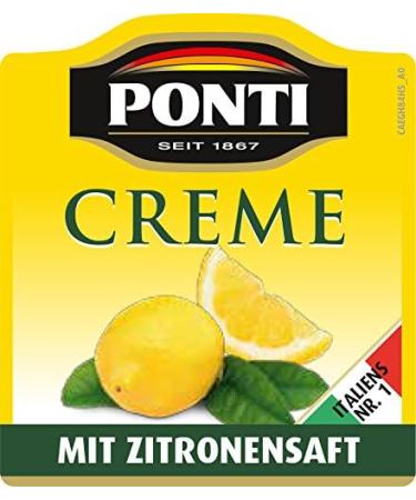 Ponti Cr me with citron juice 1er Pack (1 x 220 g) - Buy Online on GoSupps.com
