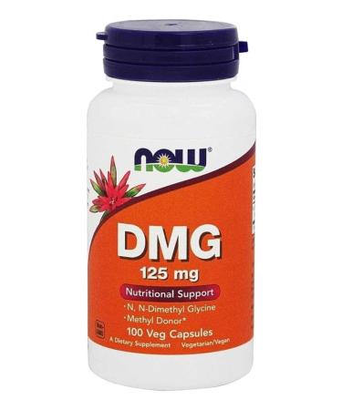 Now Foods DMG (Dimethylglycine) 125mg 100vcap