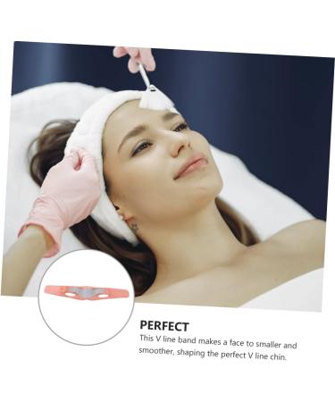 Beavorty 1pc thin belt woman belt strap the flex belt lift -Lifting Chin Lift Belt V Line Belt cr neck slimming belt 60X10.5X1cm Orange - Buy Online on GoSupps.com