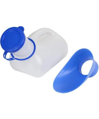 Unisex Portable Potty Urinal for Car | Bedpans Pee Bottle with Lid and Funnel | Travel Toilet for Men, Women, Old Man, Child - Ideal for Camping and Outdoor Activities - Buy Online on GoSupps.com