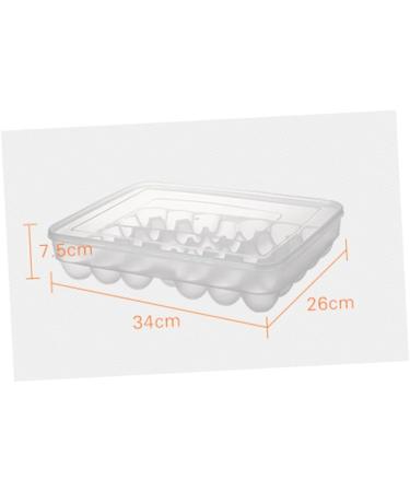 COLLBATH Egg Crisper 34 Eggs Modern Kitchen Accessories Egg Tray Egg Container Egg Holder Egg Carton High Capacity - Buy Online on GoSupps.com