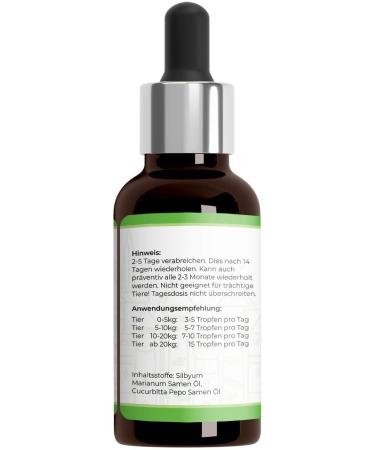 Saint Nutrition Wurm+ Liquid - Vegan Worm Treatment for Dogs & Cats | Natural Deworming - 50ml - Buy Online on GoSupps.com