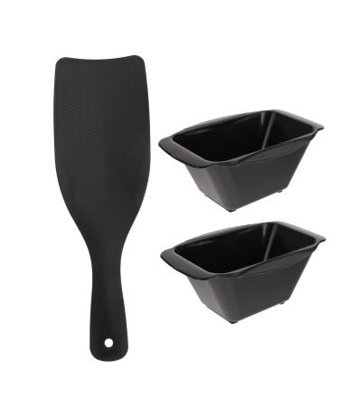 FOMIYES 1 Set Hair Coloring Tools Hair Color Mixing Bowls Highlight Board Multipurpose Tool Hair Coloring Kit Hair Highlighting Tool Dye Board Abs Multifunction Balance Board 30X9.7X0.3CM Black