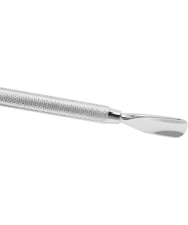 Dual Ended Stainless Steel Cuticle Pusher Remover Manicure Tool for Nail Care - Buy Online on GoSupps.com