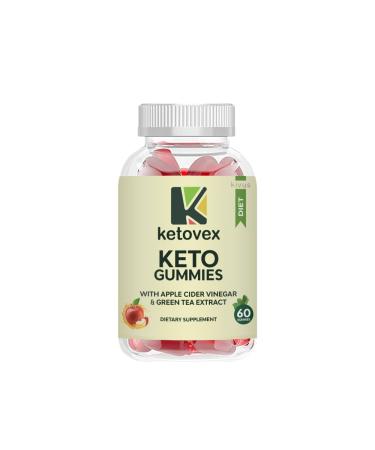 Ketovex Keto Gummies - Ketovex Keto ACV Gummies (Single 60 Gummies)