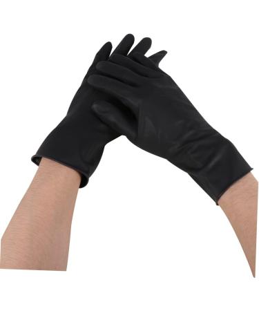 Beavorty 4 Pairs Hair Shampoo Gloves Black Gloves Barber Supplies Gloves for Hair Coloring Hairdresser Gloves Barber Gloves Reusable Gloves Hair Salon Gloves Hand Protectors Medium dye - Buy Online on GoSupps.com