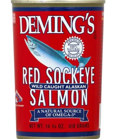 Deming's Wild Caught Alaskan Salmon, 14.75 oz