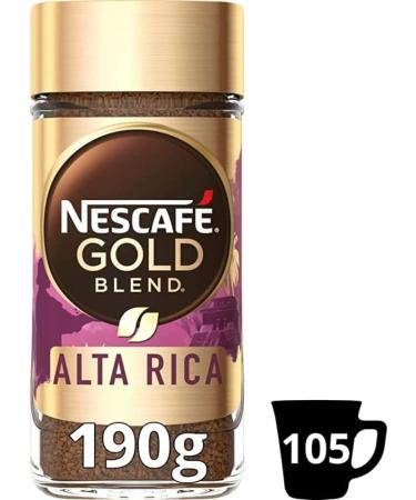 Nescaf Gold Blend Origins Alta Rica Instant Coffee 190g & Gold Cappuccino Instant Coffee 8 x 15.5g 8 Count (Pack of 1) - Buy Online on GoSupps.com