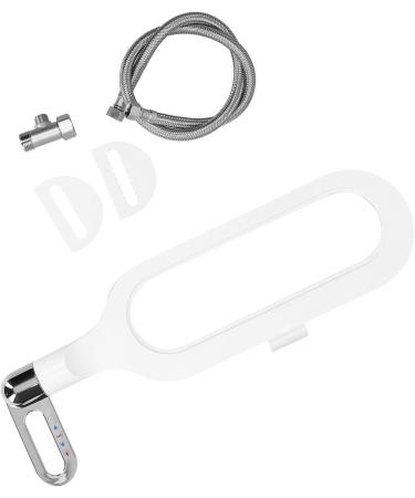 Double Nozzle Bidet Attachment G1/2 - Ultra Thin Self-Cleaning Plastic Bidet for Home Bathroom - Buy Online on GoSupps.com