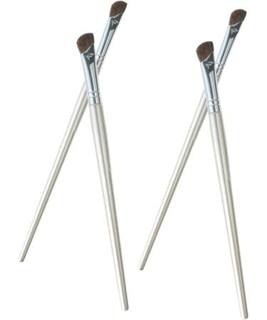 Beavorty Eyebrow Brush 8 Pcs Nose Shadow Brush Eyeshadow Flat Liner Brush Nose Contour Brush Miss Dropshipping Sickle mediumx2pcs As Shownx2pcs - Buy Online on GoSupps.com