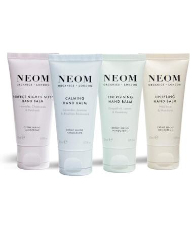 NEOM- Moments of Wellbeing in the Palm Of Your Hand Gift Set | 4x30ml Luxury Hand Creams | Mother's Day | Gift | Essential Oil - Buy Online on GoSupps.com