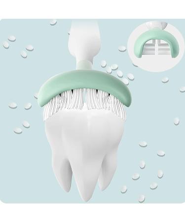 FOREVIVE Kids Electric Toothbrush - 3 Side Sonic Toothbrush for Children Over 5 Years - IPx7 Waterproof - Blue Cartoon Design - Buy Online on GoSupps.com