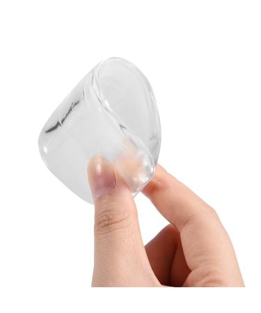 Eyeline Glue Silicone Pads for Eyelash Extensions | Reusable Transparent Adhesive Palette for Salons - Buy Online on GoSupps.com