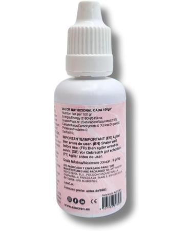 Azucren Oil Based Food Gel Colouring Pink Ideal for Chocolate Buttercream and Cream 30 G - Buy Online on GoSupps.com