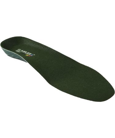 Slimflex Full Length Standard Orthotic Insoles Green - UK 3 / EU 36 - Buy Online on GoSupps.com