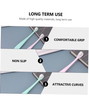 Minkissy 6 STK Infant Toothbrush Set | Baby Tooth Cleaner & Gift | Kids Toothbrush & Toothpaste for Milk Teeth | Toddler Dental Care Accessories - Buy Online on GoSupps.com