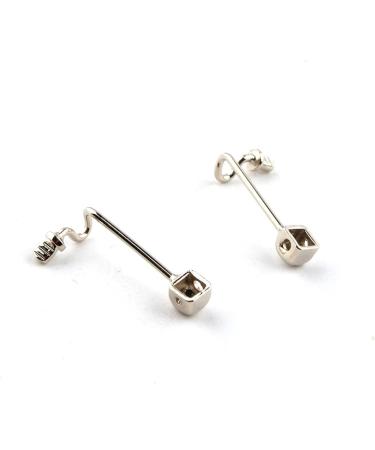 50 Sets Eyeglass Nose Pad & Holder - Stainless Steel Repair Parts for Welding Goggles | Buy Internationally - Buy Online on GoSupps.com