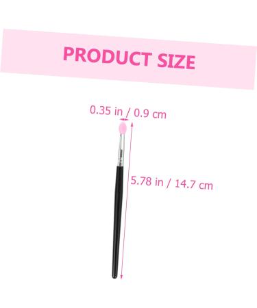 25 Pieces Silicone Eyeshadow Makeup Lipstick Lip Applicator Eyeshadow Applicator Sponge Makeup for Women Lipstick Applicator Forming Lip Brush - Buy Online on GoSupps.com