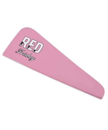 R.E.D Remember Everyone Deployed Red Friday 1 Microfiber Hair Towel Wrap for Women 10 Inch X 26 Inch Super Absorbent Hair Turban with Button
