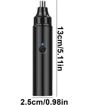 Rechargeable Nose Hair Remover Trimmer - Painless Dual Edge 360 Facial Hair Clipper for Men & Women | Clean Boost Technology - Buy Online on GoSupps.com