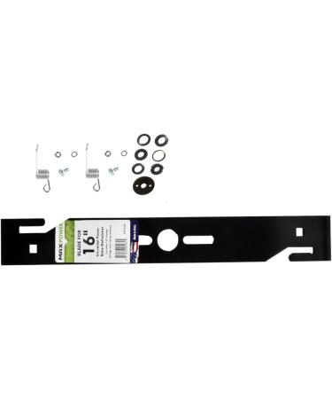 MAXPOWER 330100B Universal Lawn Mower Blade - 40.6 cm | Durable High-Performance Black | International Shipping Available - Buy Online on GoSupps.com