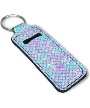 Lip balm keychain for women and girls Mermaid scales. - Buy Online on GoSupps.com