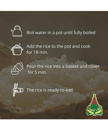 Royal Thai Rice - Long Grain Jasmine Fragrant Rice 4.5 KG | Premium Quality International Shipping - Buy Online on GoSupps.com