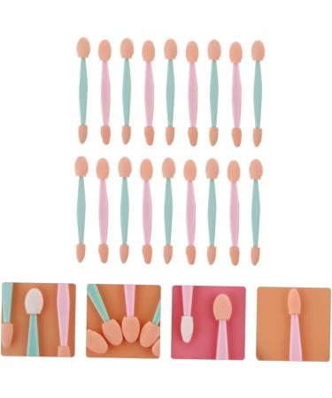 MAGICLULU 3 Sets Eye Shadow Brush Sponge Brush Eyeshadow Eye Shadow Applicator Double Head Miss Makeup Brush - Buy Online on GoSupps.com