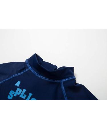 BONVERANO Baby Boys Long Sleeve Swimsuit UPF 50+ Sun Protection Whale - Size 2, 2-3 Years - Buy Online on GoSupps.com