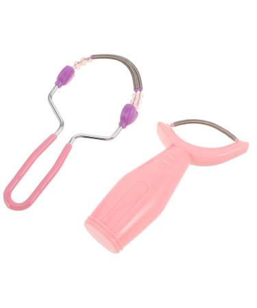 POPETPOP pilateur Visage Manuel Ressort Lot De 2 Portable limination Pr cise Poils Du Visage Et Transpiration Femmes Usage Facial