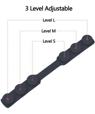 PULIVIA Mask Strap Extender for Men Women Kids - Adjustable Ear Saver 5PCS Black Pack - Anti-Tightening Silicone Holder Hook for Comfortable Mask Wear - Buy Online on GoSupps.com