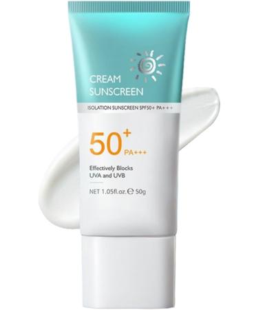  G n rique Healthy Sunscreen 50g Natural Sunblock UVA UVB Protection Waterproof Formula Non-Greasy Lotion No White Cast Skin Care Necessary Daily Face Use Lightweight Moisturizer Sun Defense - Buy Online on GoSupps.com