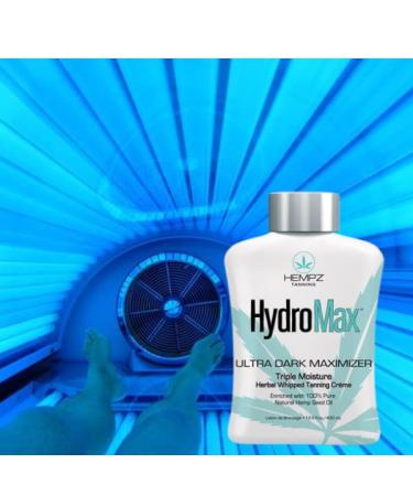 Hempz Hydro Max Ultra Dark Maximizer Indoor Tanning Salon Lotion 13.5 Fl Oz | Buy Online Now - Buy Online on GoSupps.com
