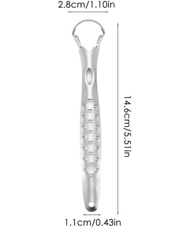 Jingling Stainless Steel Tongue Cleaner for Adults & Children | Professional Oral Hygiene & Fresher Breath - Buy Online on GoSupps.com