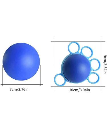 ZZBB Five-Finger Grip Ball Finger Grip Device Stroke Hemiplegia Rehabilitation Training Equipment for The Elderly to Exercise Finger Strength Hands - Buy Online on GoSupps.com
