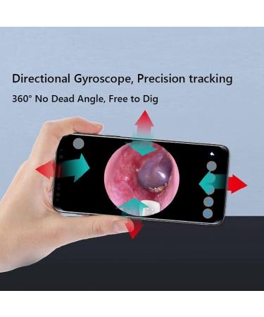 KouRy Earwax Removal Tool with Camera Earwax Cleaner Tools 3.9mm Ear Otoscope Wireless Ear Otoscope Earwax Cleaner Kit for Android & iOS Ideal Gift - Buy Online on GoSupps.com