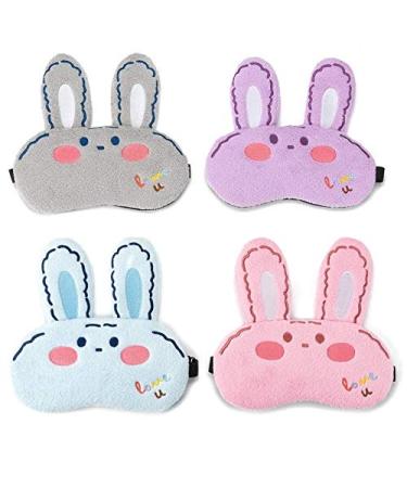 Sleep Mask Folk for Kids with Blockout Light 4 pcs - Eye Cover & Travel Sleep Mask Blindfolds for Kids Girls Boys - Buy Online on GoSupps.com