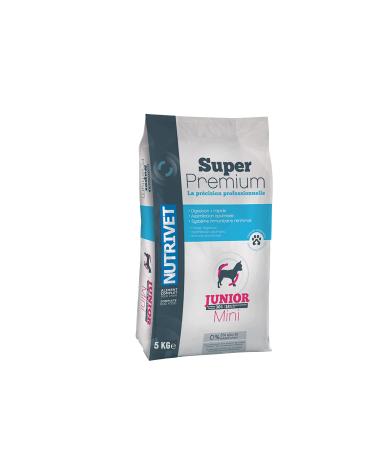 NUTRIVET - Super Premium - Junior Mini - Wheat-free kibble - Puppy - Rich in Animal Protein - 5 kg
