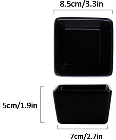 Fruit Bowl Snack Containers Dip Bowl Set 5 Piece Sauce Bowl Ceramic Condiment Plate Set Snack Dinner Plate Sushi Bowl Breakfast Bowls (Color : B) (A) - Buy Online on GoSupps.com