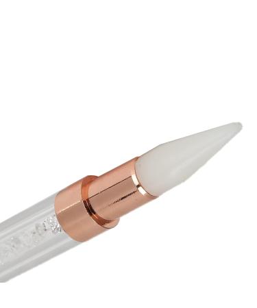 Dual-Ended Nail Art Dotting Pen - Perfect for Beginners & Professionals | White Nail Design Tool - Buy Online on GoSupps.com