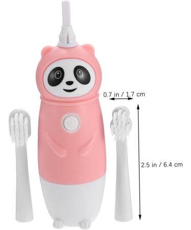 Beavorty Electric Toothbrush for Children - Automatic Cartoon Tooth Cleaning Brush (1 Pack Pink) | Safe & Fun Oral Care - Buy Online on GoSupps.com