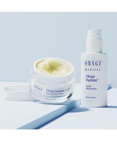 Obagi Hydrate Luxe Moisture-Rich Cream 1.7 oz - Hydrating Face Lotion with Shea Butter for Dry, Sensitive, and Aging Skin - Buy Online on GoSupps.com