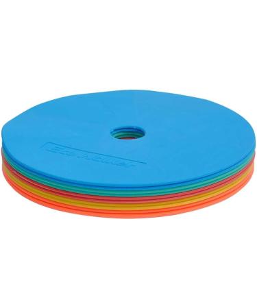 Eco Walker Flat Cones Spot Markers Set of 10 - Soccer Basketball Agility Training - MULTICOLOR - Buy Online on GoSupps.com