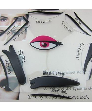NALATI 6 in 1 Eyeliner and Smoky Eyes Stencil - Buy Online on GoSupps.com