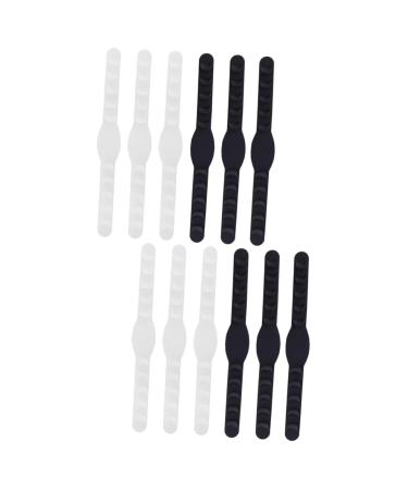 Magiclulu 12 Stk mask tag mask clip holder for masks facial cover Eargente extension hook ear protection hook mask hook hooks for rear ear mask tab facial mask child 19.9x1.2cmx2pcs