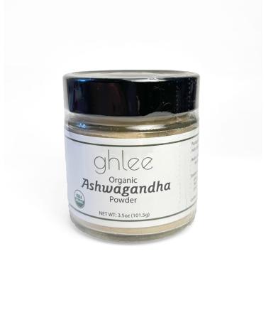 ghlee Organic Ashwagandha Powder USDA Organic 3.5 oz